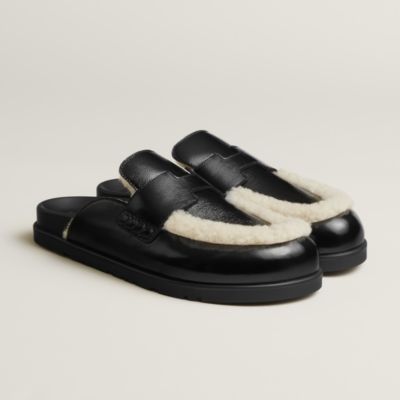 ▲未使用 HERMES 23AW Quilted car coat 44 Limited Edition Gold, New White and Black Evercolor and